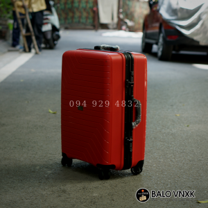 Vali khung nhôm cao cấp A886-đỏ-24inch