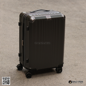 Vali xuất Nhật nhựa PC TravelKing 615, màu đen, size 24-inch